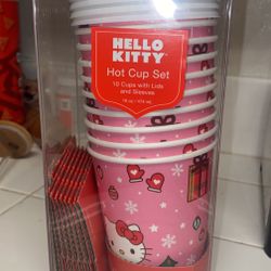 Hello Kitty Christmas Hot Cups