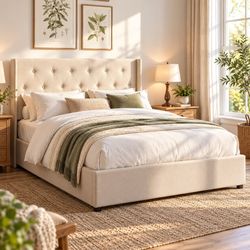 BRAND NEW Queen Lift-Up Storage Bed