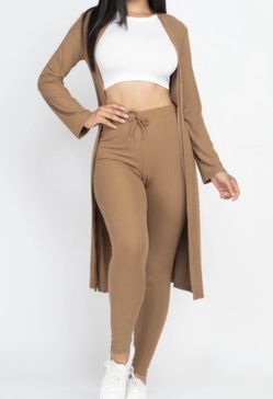 Sets / Outfits Two Piece Cardigan Legging Set -Top Is Not Included