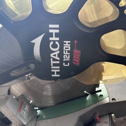 Hitachi laser Chop Saw