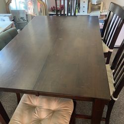 Tall Dining Table & Chairs