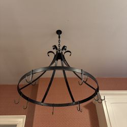 Two Iron Hanging Racks 