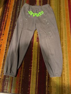 Sp5der wait web wait “Slate” sweatpant