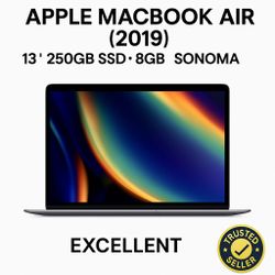 Apple MacBook Air (2019) - 13” 250GB SSD - 8GB - Sonoma - Excellent!