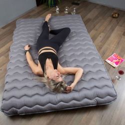 BEDIA Clearance Futon Mattress with Extra Soft Quilted Cover, Japanese Floor Bed