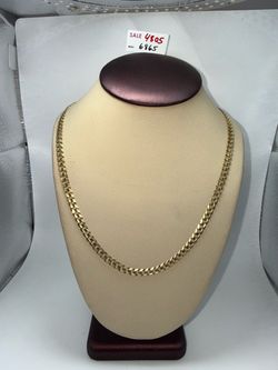14kt Cuban Necklace