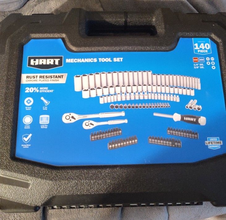 Hart 140 Pc Set