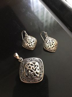 Earrings and Pendant