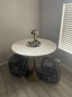 Marble Table Set