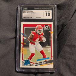 Rashee Rice Graded Card