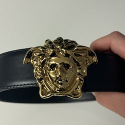 Versace Men’s Medusa Designer Belt