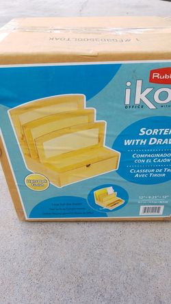 Letter and paper sorter with drawer