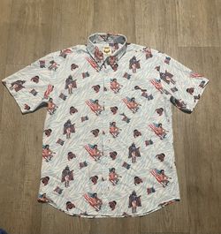 RSVLTS WWE Macho Man USA KUNUFLEX Button Up Shirt