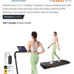 Folding Treadmill - $130