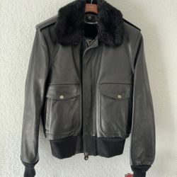 Schott 174US Leather Flight Jacket (Size 42) 
