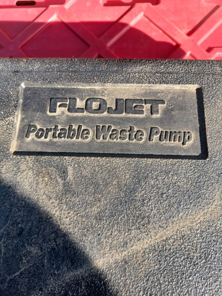 Flojet Rv Portable Waste Pump New