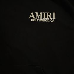 Amiri Hoodie black 