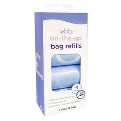 Ubbi On The Go Bag Refills 3 Rolls - 38 Bags