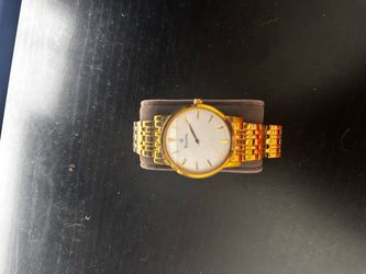 Gold Bulova watch