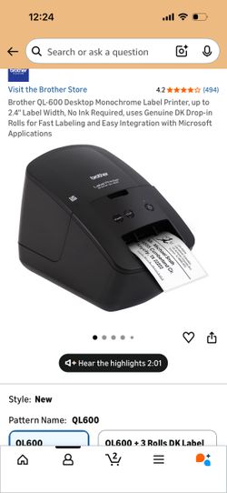 Label printer
