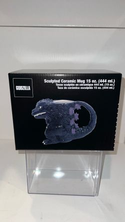 Godzilla Sculpted Ceramic Mug 15 Oz 