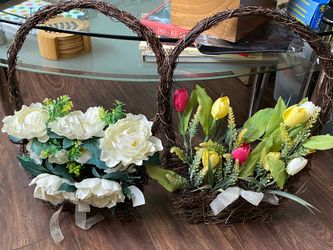 Set of Floral Wreaths