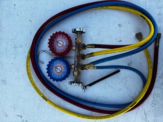 AC Manifold Gauge Set with Hoses