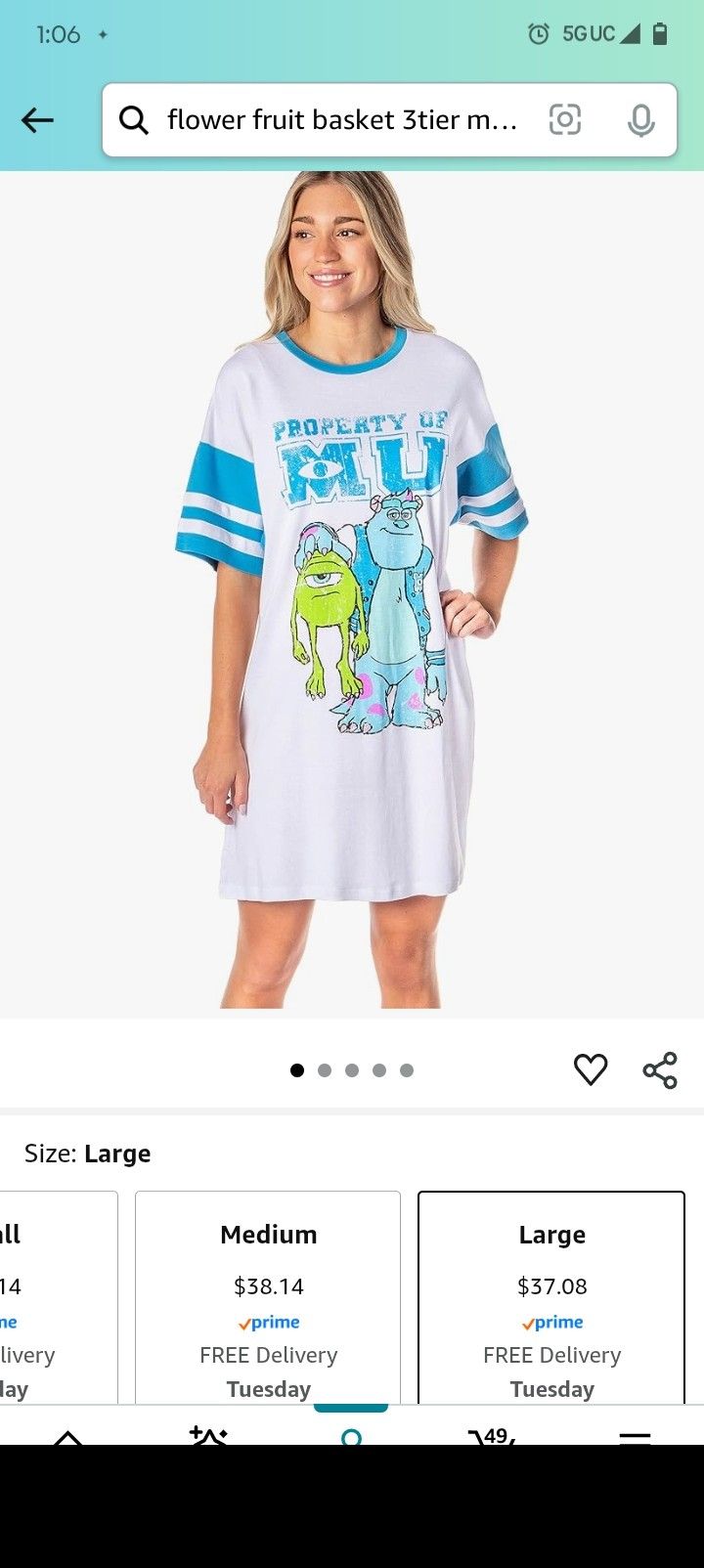 MONSTERS INK NOVELTY LONG SHIRT AMAZON