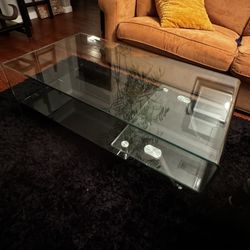Bent Glass Coffee Table 