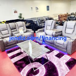 🛋Power Reclining Couches Sets 💥 Only $49 Today And Pay Later With Or Without Credi 💥 