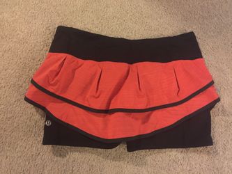 Lululemon run speed squad skirt 8