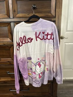 Sanrio Hello Kitty And Friends Japan LA Long Sleeve Tie Dye Size Medium
