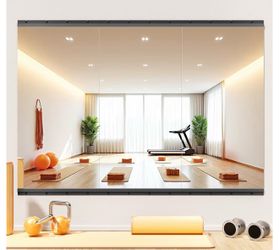 Home Gym Mirror, 3 PCS 48x24 Inch