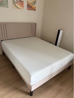 Queen Bed and Mattress for Sale