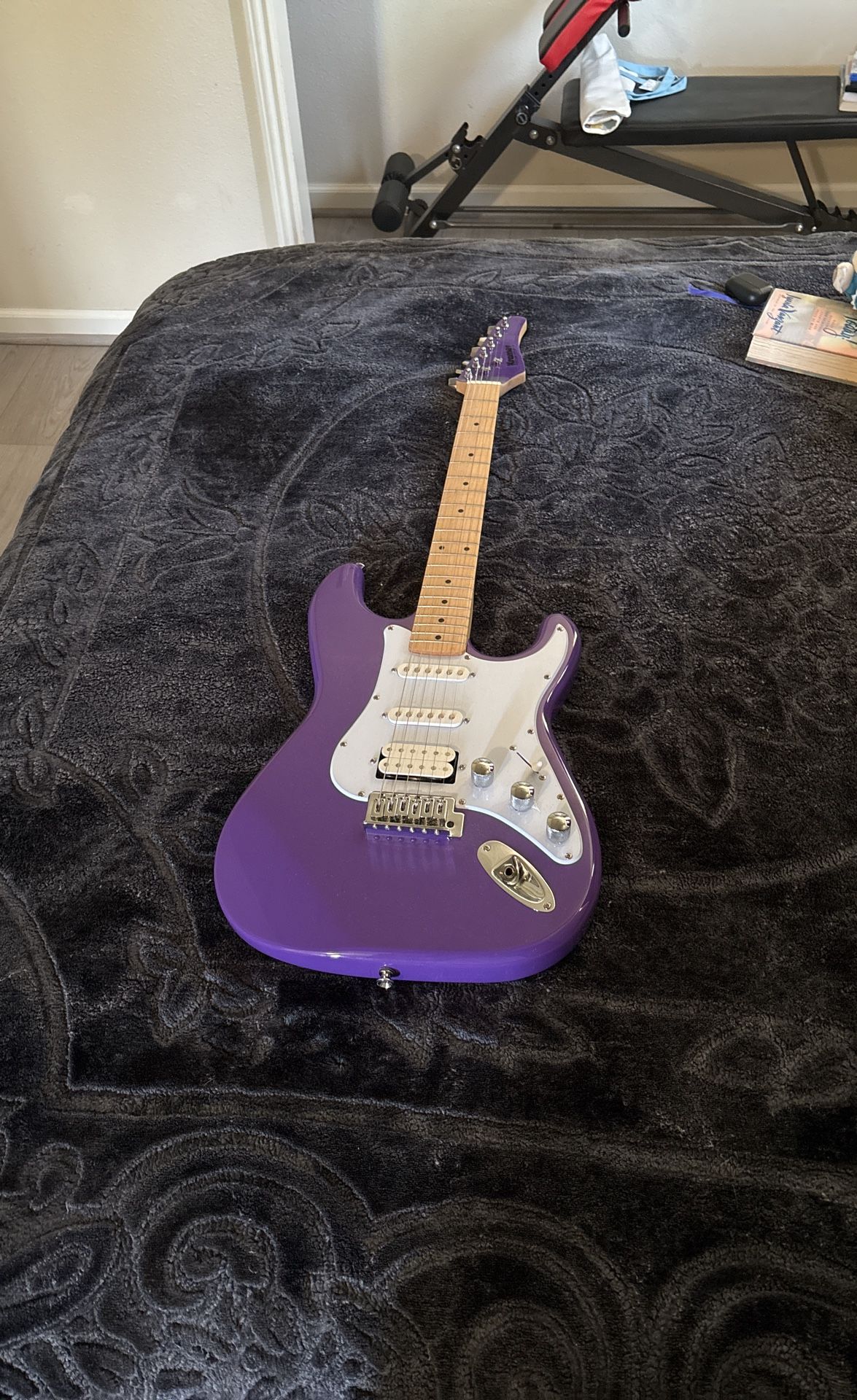 Purple Electric Guitar (Kramer)