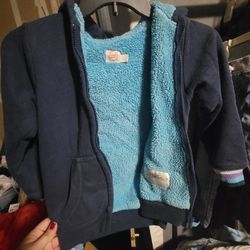 Girls Zip Up Hoodie 6t