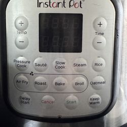 Instant Pot With Air Fryer