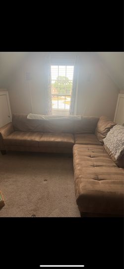 Brown Sectional