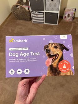 NEW Embark Dog Age DNA Test Kit – UNACTIVATED & Unused!