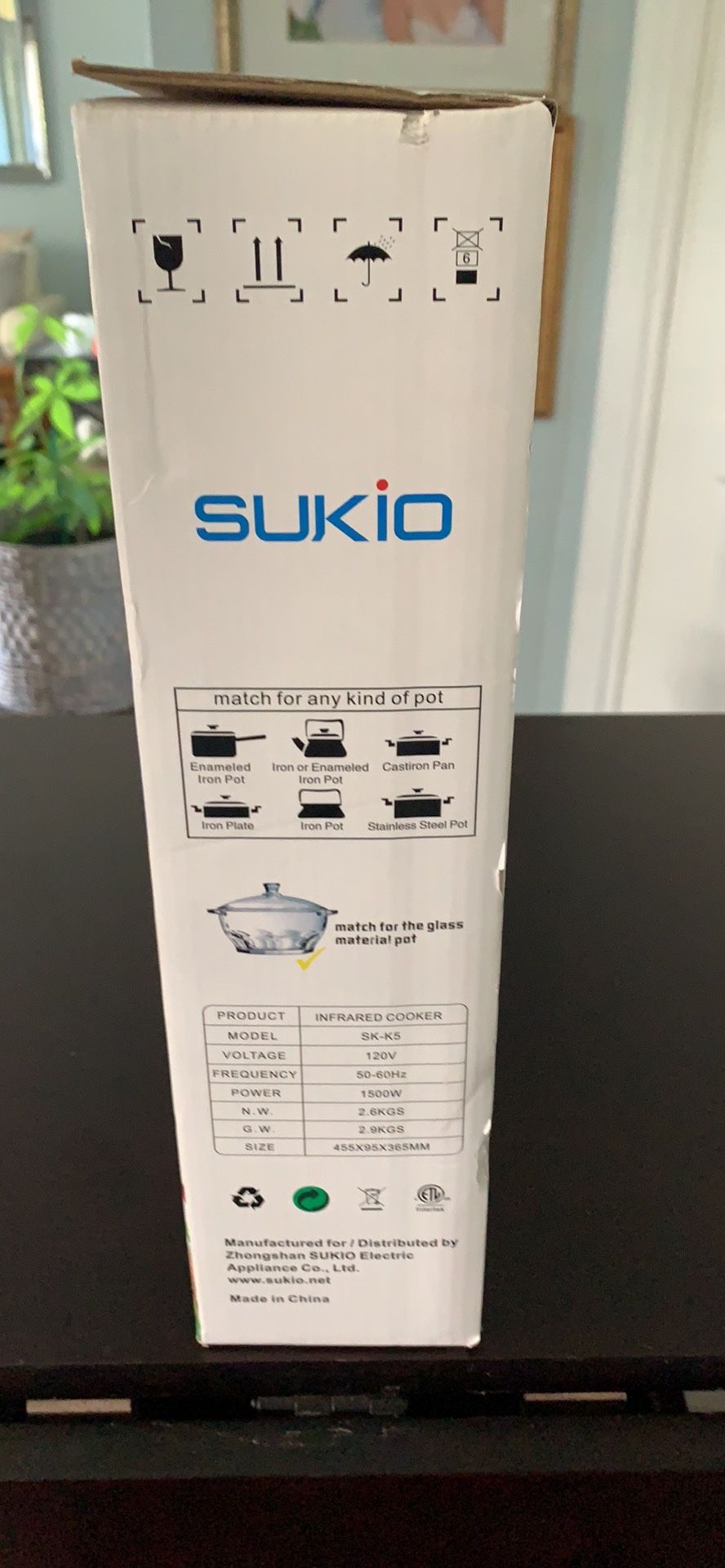 Infrared electric stove