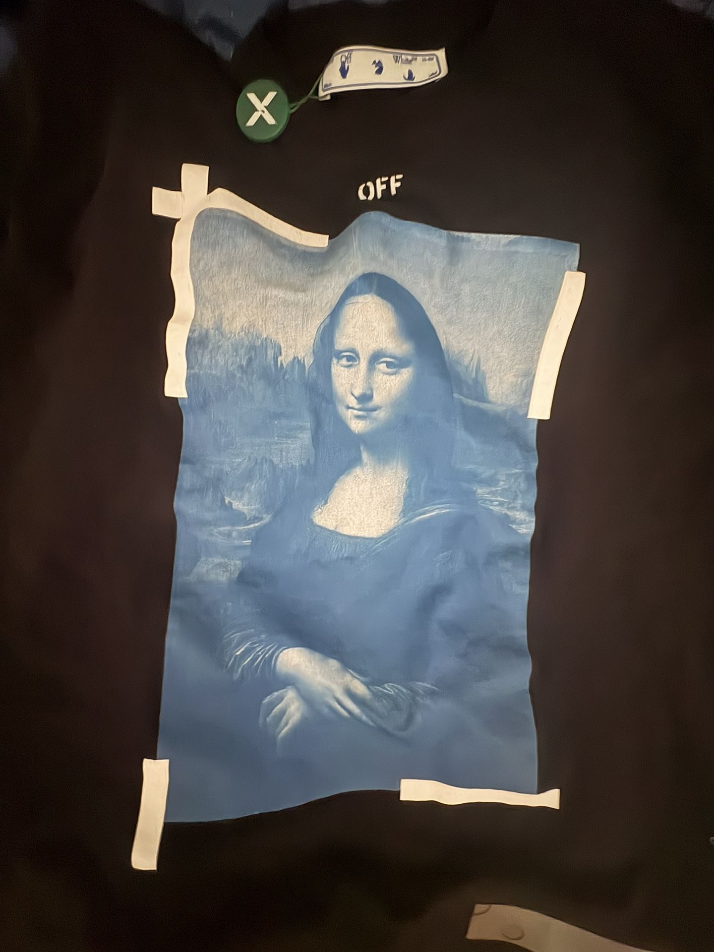 Off White Mona Lisa Tee