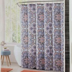 2 Gently Used Shower Curtains