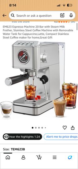 new Tin Talk Espresso