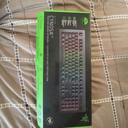 Razer Cynosa V2 Gaming Keyboard: Customizable Chroma RGB Lighting - Individually Backlit Keys - Spill-Resistant Design - Programmable Macro Functional