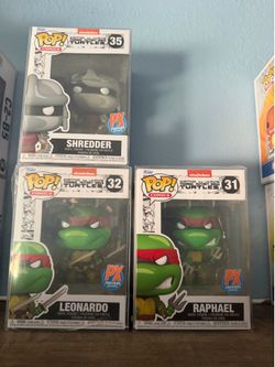 TMNT Funko pops