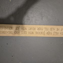 decorative sign