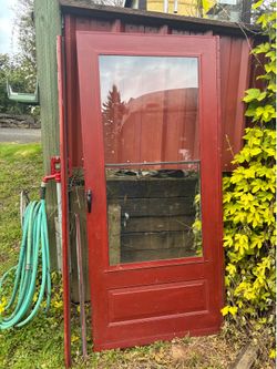 FREE storm door 36”x 80”