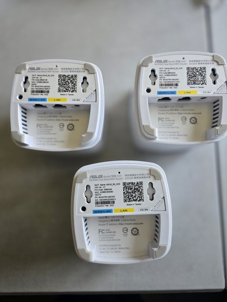 Asus ZenWiFi XD5 Whole Home Mesh Wifi System