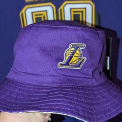 Lakers Bucket Hat And Jersey Shirt Set