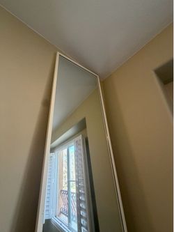 2 Long Mirrors (floor to ceiling)